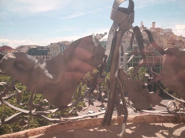 Balcony, Apartment, La Pedrera-Casa Milà, Barcelona, Spain, April 26, 2024