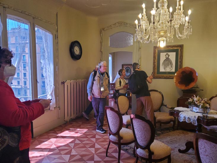 Apartment, La Pedrera-Casa Milà, Barcelona, Spain, April 26, 2024