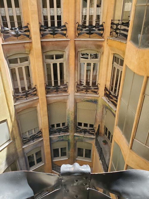 Apartment, La Pedrera-Casa Milà, Barcelona, Spain, April 26, 2024