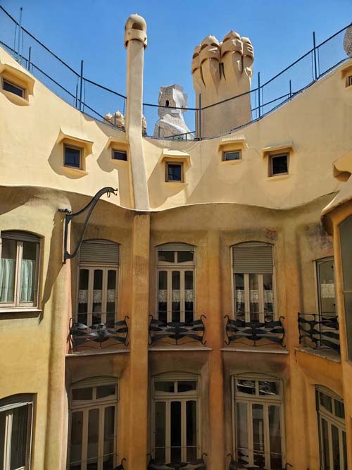 Apartment, La Pedrera-Casa Milà, Barcelona, Spain, April 26, 2024