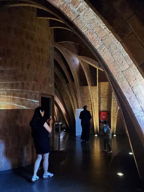 Attic, La Pedrera-Casa Milà, Barcelona, Spain, April 26, 2024