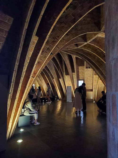 Attic, La Pedrera-Casa Milà, Barcelona, Spain, April 26, 2024