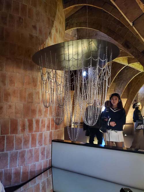 Chain Vault Demonstration, Attic, La Pedrera-Casa Milà, Barcelona, Spain, April 26, 2024