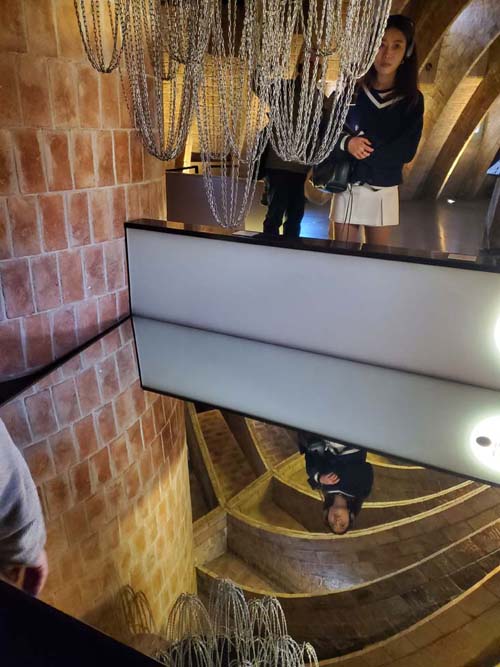 Chain Vault Demonstration, Attic, La Pedrera-Casa Milà, Barcelona, Spain, April 26, 2024