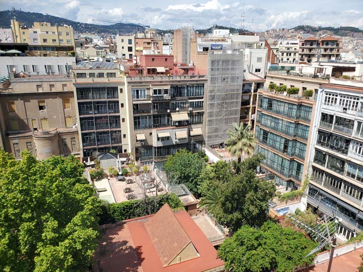 View From Terrace, La Pedrera-Casa Milà, Barcelona, Spain, April 26, 2024