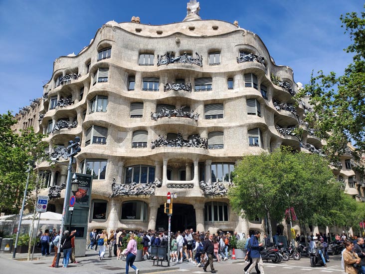 La Pedrera-Casa Milà, Barcelona, Spain, April 26, 2024