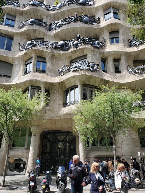 La Pedrera-Casa Milà, Barcelona, Spain, April 26, 2024