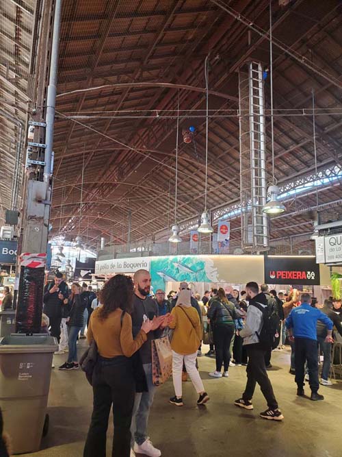 Mercat de la Boqueria, Barcelona, Spain, April 24, 2024