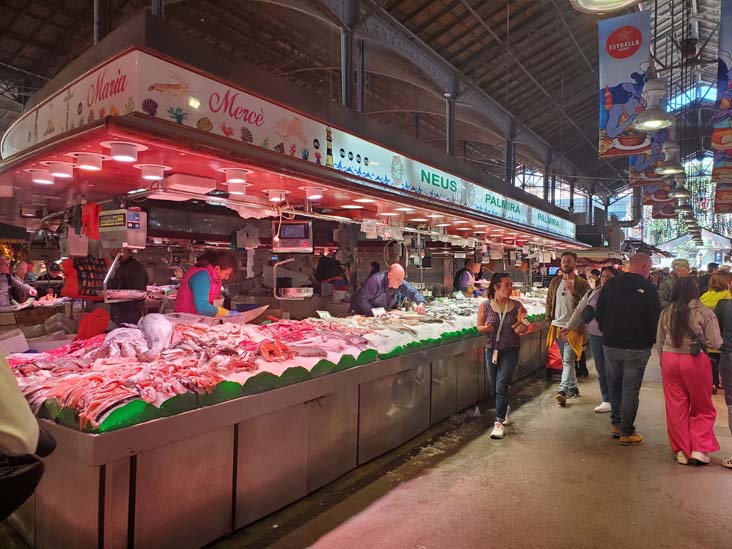 Mercat de la Boqueria, Barcelona, Spain, April 24, 2024