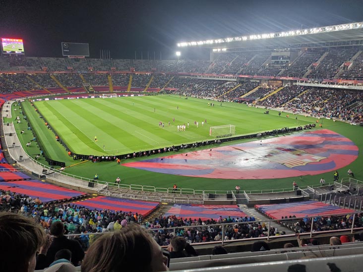 FC Barcelona vs. Valencia CF, Estadi Olímpic Lluís Companys/Olympic Stadium, Parc de Montjuïc, Barcelona, Spain, April 29, 2024