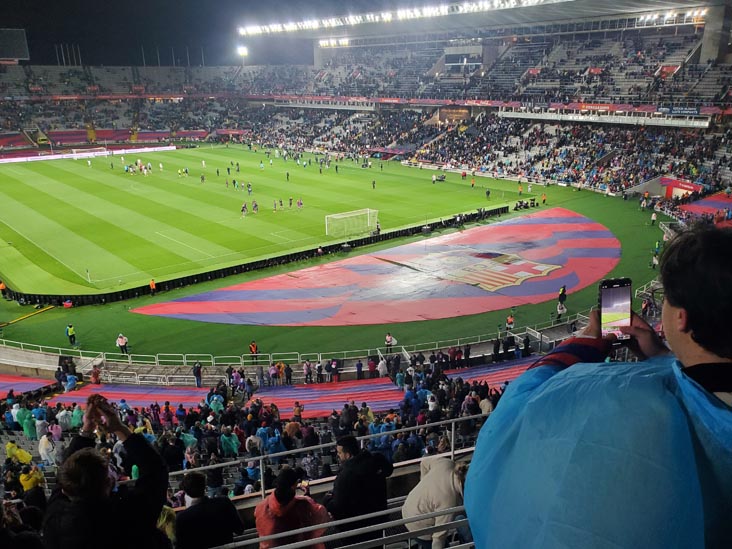 FC Barcelona vs. Valencia CF, Estadi Olímpic Lluís Companys/Olympic Stadium, Parc de Montjuïc, Barcelona, Spain, April 29, 2024