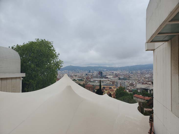 View From Fundació Joan Miró, Parc de Montjuïc, Barcelona, Spain, April 30, 2024