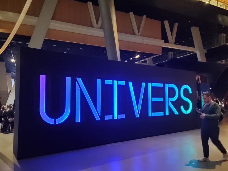 Sala Univers, Museu de la Ciència CosmoCaixa, Barcelona, Spain, April 29, 2024