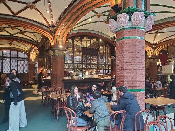 Foyer, Palau de la Música Catalana, Barcelona, Spain, April 30, 2024