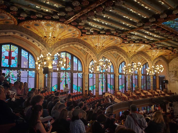 Concert Auditorium, Palau de la Música Catalana, Barcelona, Spain, April 30, 2024