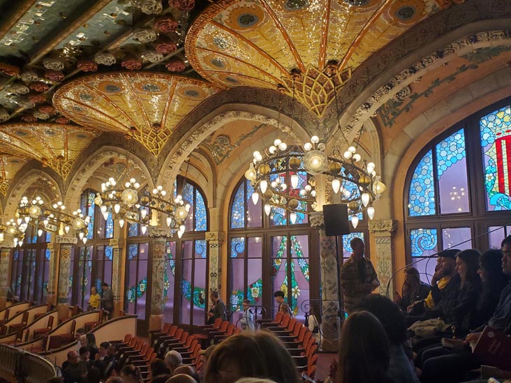 Concert Auditorium, Palau de la Música Catalana, Barcelona, Spain, April 30, 2024