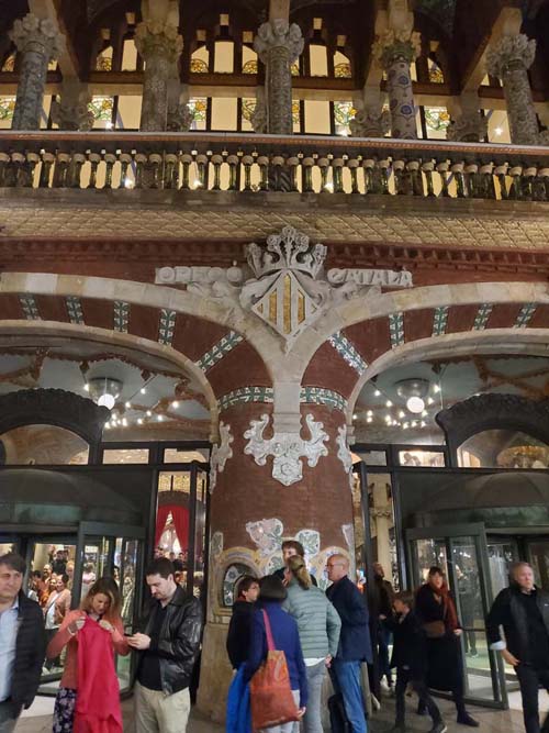 Palau de la Música Catalana, Carrer del Palau de la Música 4-6, Barcelona, Spain, April 30, 2024