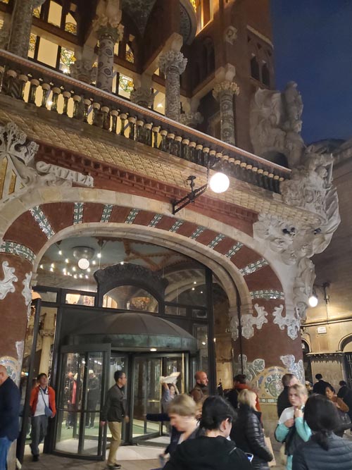 Palau de la Música Catalana, Carrer del Palau de la Música 4-6, Barcelona, Spain, April 30, 2024