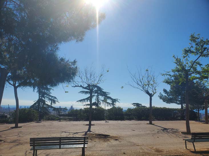 Parc del Turó del Putxet, Barcelona, Spain, April 24, 2024