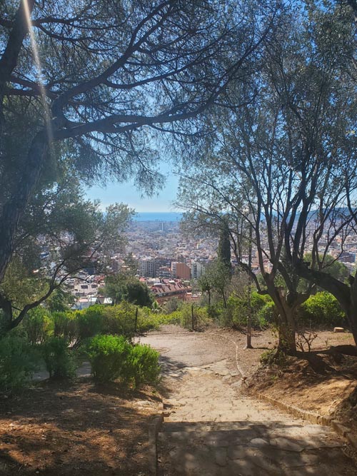 Parc del Turó del Putxet, Barcelona, Spain, April 24, 2024