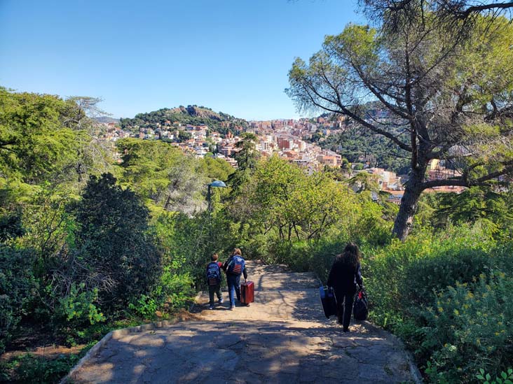 Parc del Turó del Putxet, Barcelona, Spain, April 24, 2024