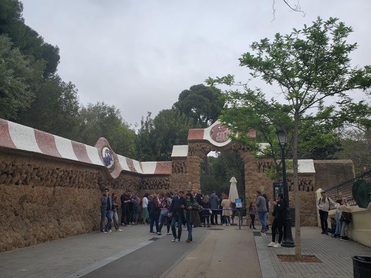 Park Güell, Barcelona, Spain, April 30, 2024