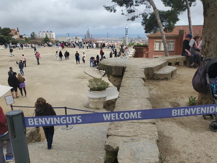 Nature Square, Park Güell, Barcelona, Spain, April 30, 2024