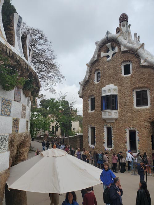 Dragon Stairway, Park Güell, Barcelona, Spain, April 30, 2024