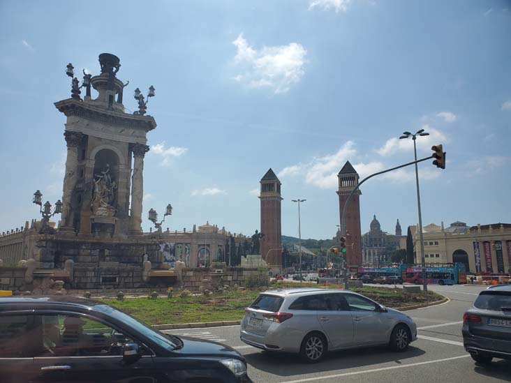 Plaça d'Espanya, Barcelona, Spain, May 1, 2024