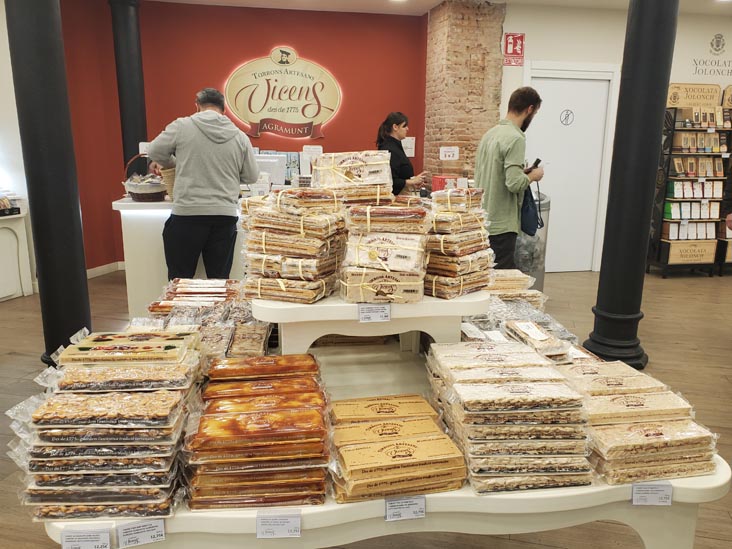 Torrons Vicens, Barcelona, Spain, April 26, 2024