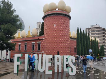 Dalí Theatre-Museum, Figueres, Spain, April 28, 2024