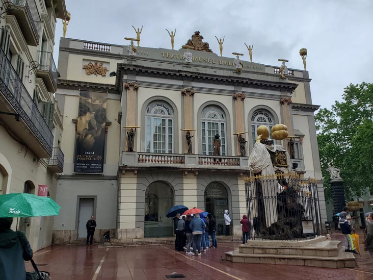 Dalí Theatre-Museum, Plaça Gala-Salvador Dalí 5, Figueres, Spain, April 28, 2024