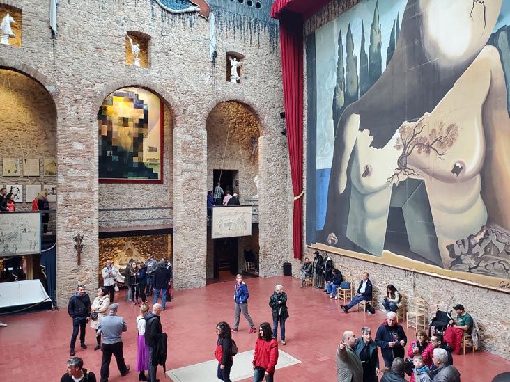 Labyrinth, Dalí Theatre-Museum, Figueres, Spain, April 28, 2024