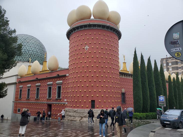 Dalí Theatre-Museum, Figueres, Spain, April 28, 2024