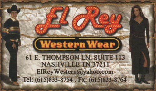 El Rey Western Wear, 61 East Thompson 