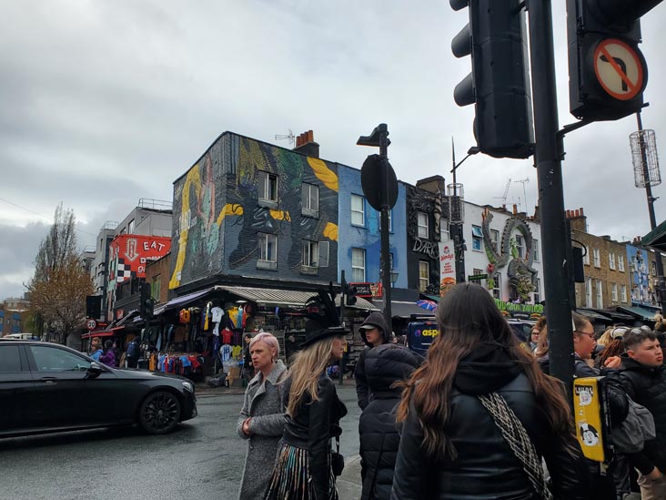 Camden High Street, Camden Town, London, England, April 12, 2023