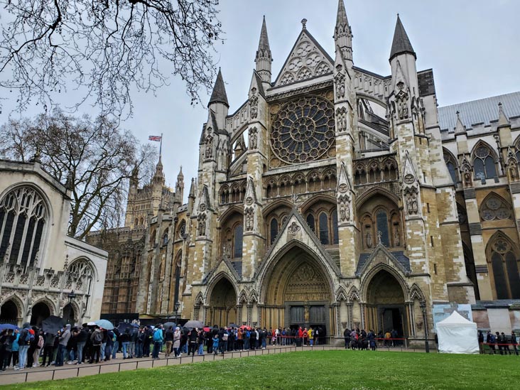 Westminster Abbey, Westminster, London, England, April 12, 2023