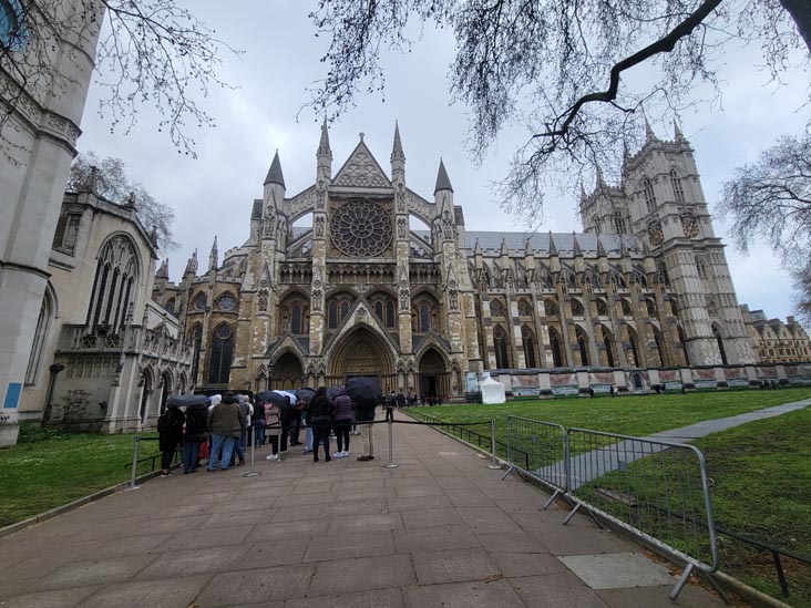 Westminster Abbey, Westminster, London, England, April 12, 2023