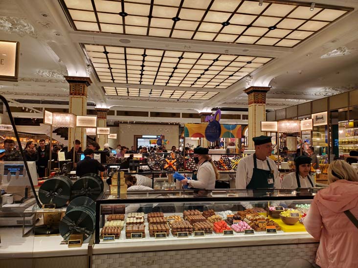 Chocolate, Food Hall, Harrods, Knightsbridge, London, England, April 10, 2023