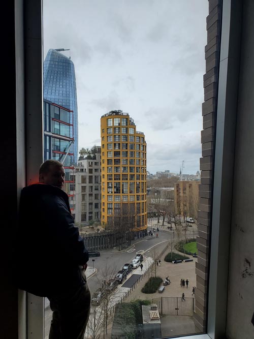 Looking Out Onto Holland Street From Tate Modern, Bankside, London, England, April 11, 2023