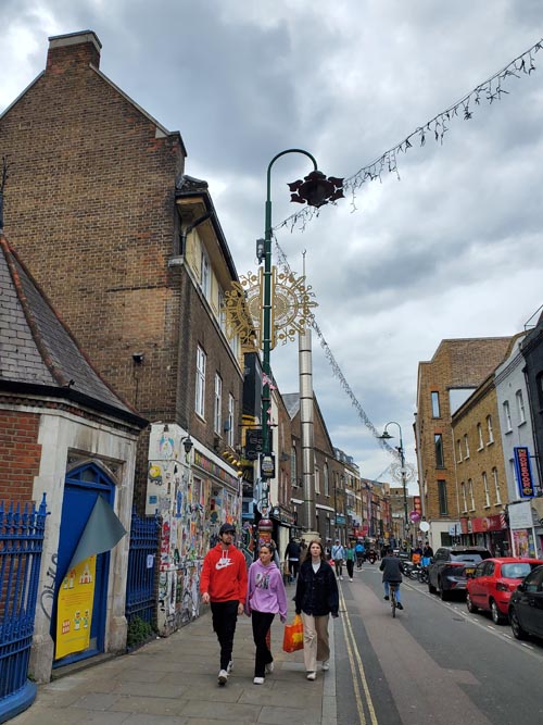 Brick Lane Near Seven Stars Yard, East End, London, England, April 16, 2023