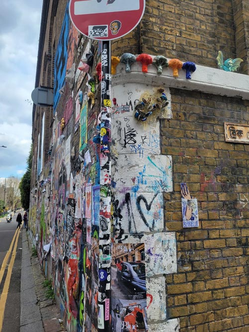 Brick Lane at Buxton Street, East End, London, England, April 16, 2023