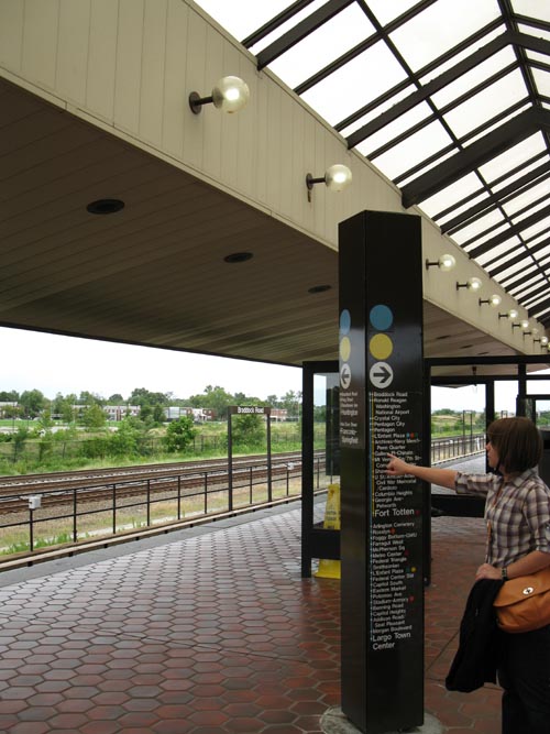 Braddock Road Station, DC Metrorail, 700 North West Street, Alexandria, Virginia