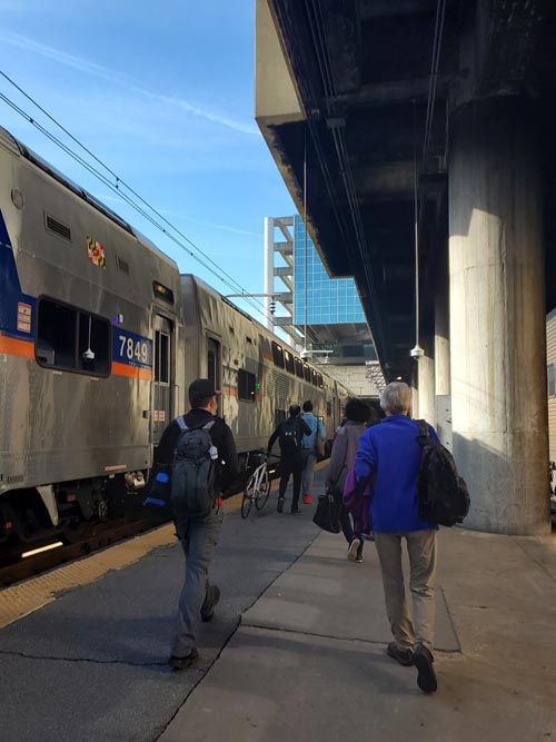 MARC Train, Washington Union Station, Washington, D.C., April 22, 2022