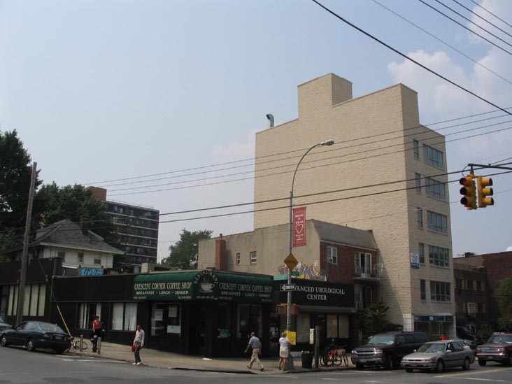 Crescent Street and 30th Avenue, SW Corner, Astoria, Queens