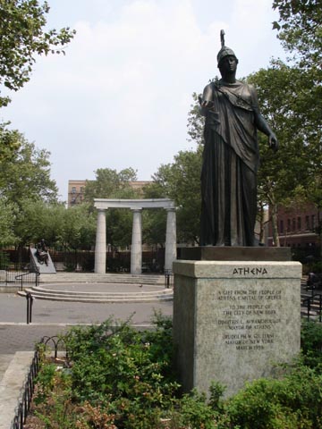 Athens Square, Astoria, Queens