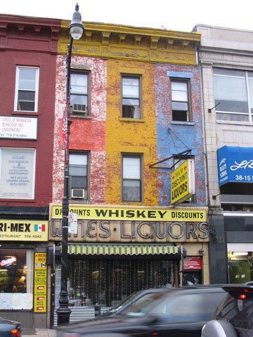 M & M Discount Liquors, Broadway Near Steinway Street, Astoria, Queens