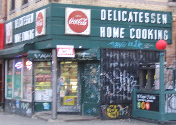 Delicatessen Home Cooking, 48th Street and Broadway, SE Corner, Astoria, Queens