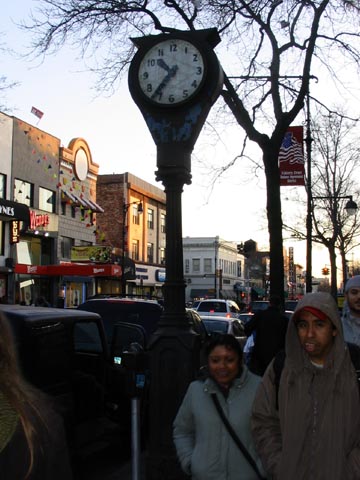 Sidewalk Clock, Steinway Street, Astoria, Queens