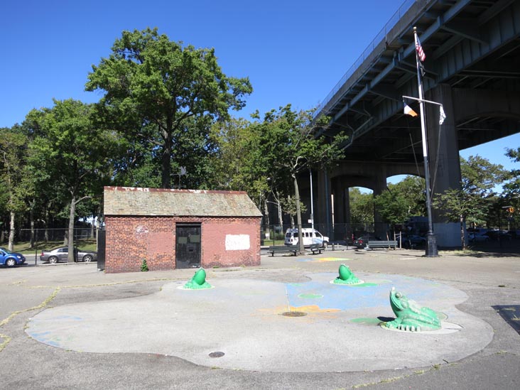 Triborough Bridge Playground, Astoria, Queens, September 23, 2013